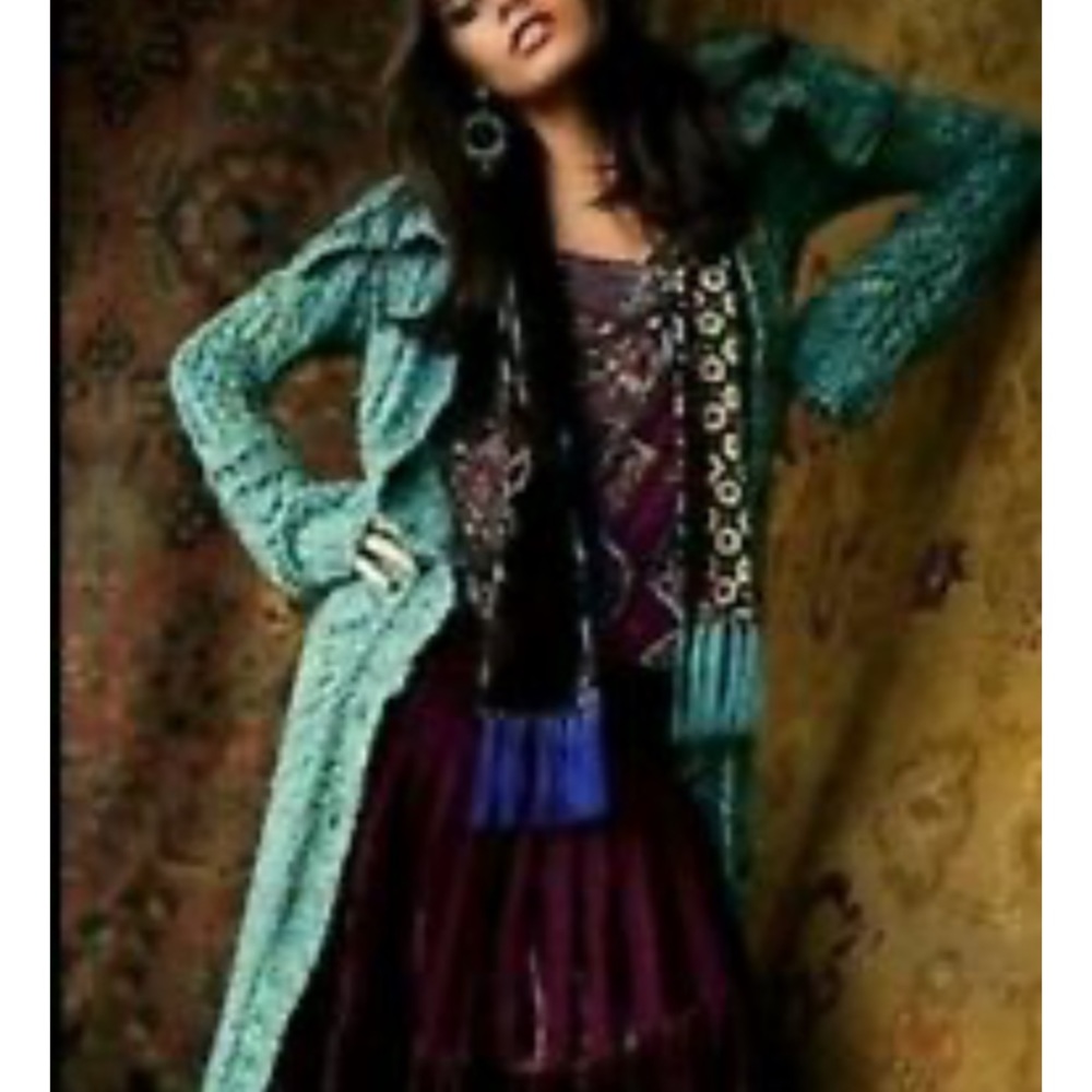 Free People Budapest Daydream Maxi Sweater